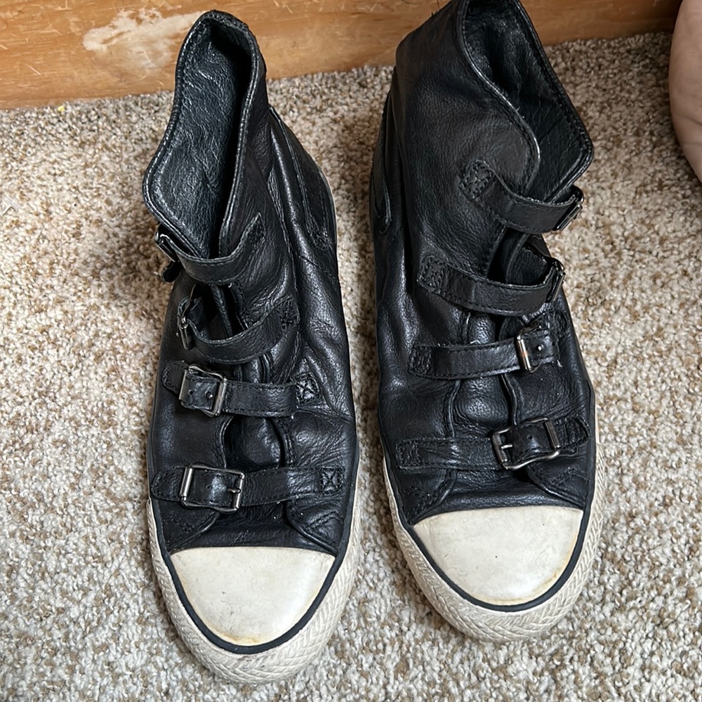 Vintage asn moto style sneakers